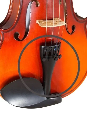 Las partes del violin el cordal