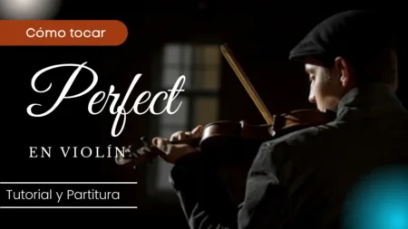 Perfect Ed Sheeran notas para violín
