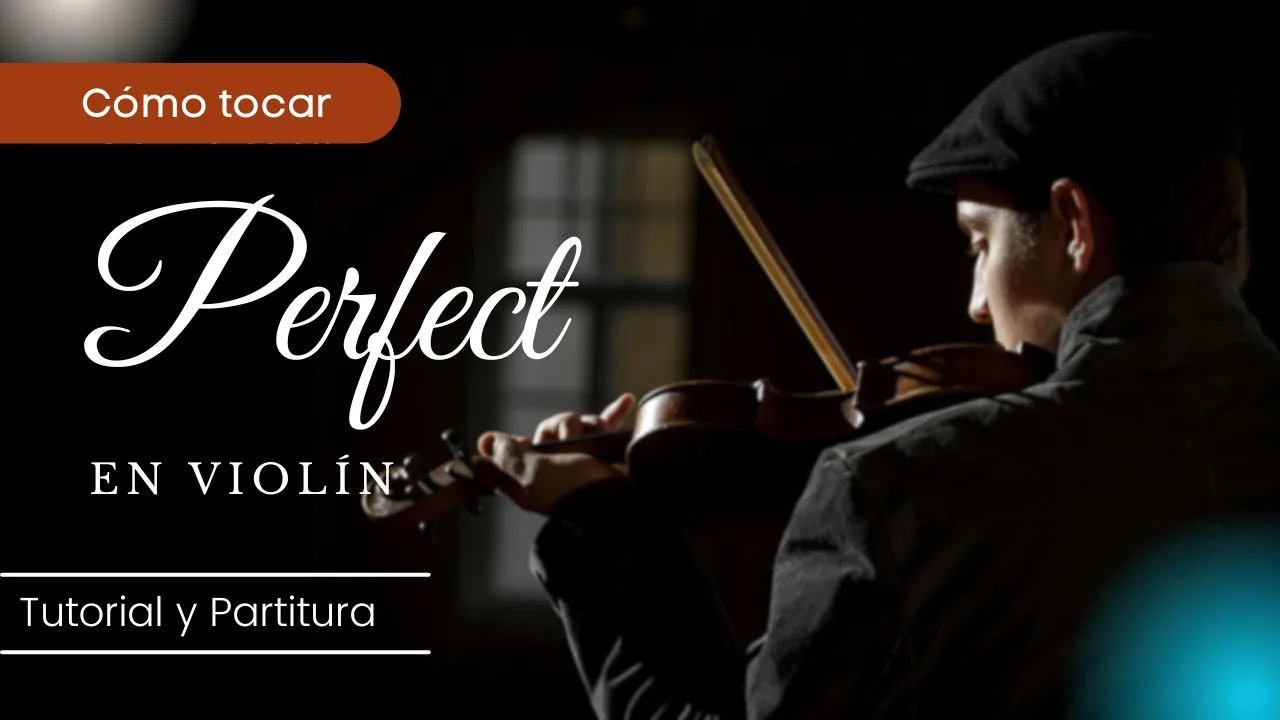 Perfect Ed Sheeran notas para violín