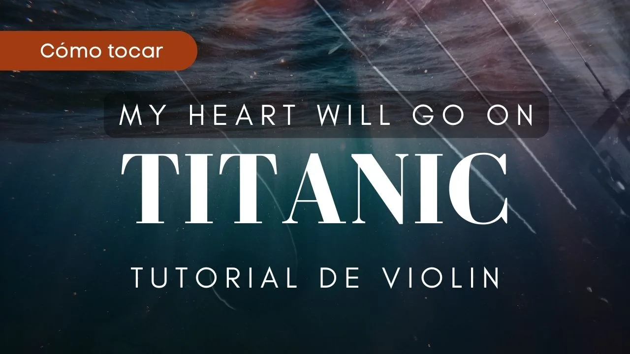 Titanic partitura para violin