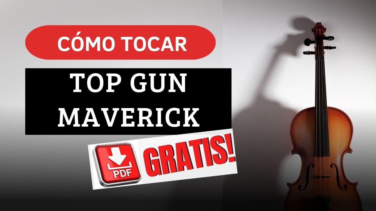 top gun MAVERICK PARTITURA PARA VIOLIN